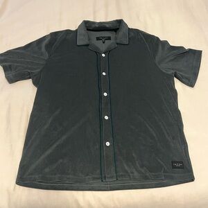 Rag & Bone Short Sleeve Button Down Shirt